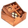 Knobelholz.de Woodenbox 4 Puzzle