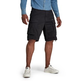 G-STAR RAW Men's Rovic Relaxed Shorts, Black (Black D08566-5126-990)