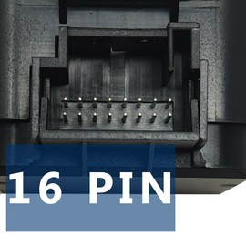 Vinciann Parking Brake Switch Compatible with Code 5N0927225A Suitable for Tiguan I and II Compatible with Sharan II Suitable for Alhambra II