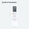 PZL New AC RG10B(B2)/BGEF RG10B(B)/BGEF Replacement Remote Control for Midea