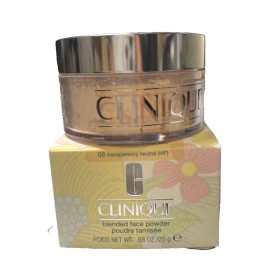 Clinique Blended Face Powder 08 Transparency Neutral Boxed-does not come w brush