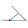 Shinwa Aluminum Sliding Bevel, 18 x 20 Inches, Anodized Aluminum