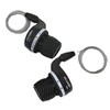 Microshift MTB Bike Bicycle Twist Grip Gear MS25-8 Shifters 3X8