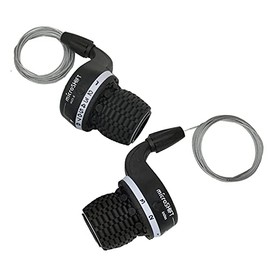 Microshift MTB Bike Bicycle Twist Grip Gear MS25-8 Shifters 3X8 Speed DIP Compatible for Shimano
