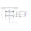McAlpine STW4-65 Slim Shallow Shower Trap for Trays with 50mm