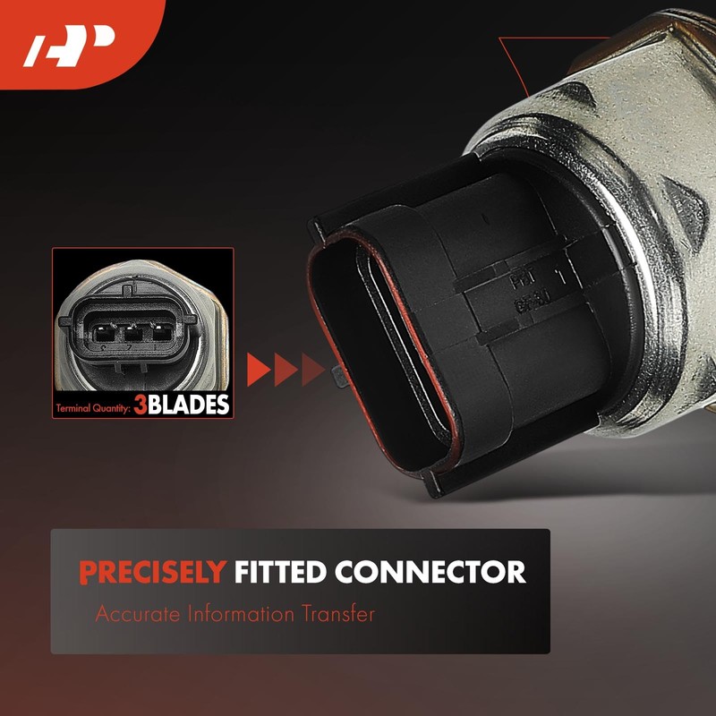 A-Premium Fuel Rail Injection Pressure Sensor [3 Pins] Compatible with