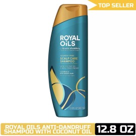 Head & Shoulders Royal Oils Moisturizing Shampoo, Anti Dandruff Treatment for Na