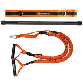 Stroops Slastix - Kit de entrenamiento de bandas de resistencia duales - Juego completo de bandas de resistencia para fuerza, movilidad y entrenamient