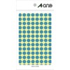 A-One Color Labels, Empty Round, 0.4 inches (9 mm), 14