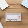 Operitacx 3pcs Wooden Birthday Money Holder Creative Cash Present Wallet