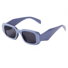 【2022 New】 JUDOO Trendy Sunglasses for Women Man Fashion Rectangle Frame UV400 Protection