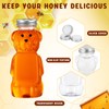Mifoci 36 Pcs 8 oz Plastic Honey Bear Bottle Bear