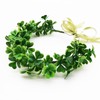 CBLUO 2 Pcs St. Patrick's Day Shamrock Headband Clover Hair