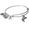 Alex and Ani Unicorn EWB Bangle Bracelet, Rafaelian Silver, Expandable