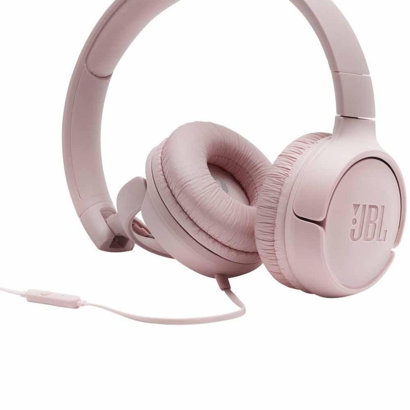 JBL Tune 500 On-Ear Lightweight Foldable Headphones with Pure Bass