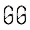 NITEIZE G Carabiner #1 Black Pack of 2 Small