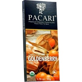 Pacari Goldenberry Chocolate Bar - 1.76 oz. - 50 g.