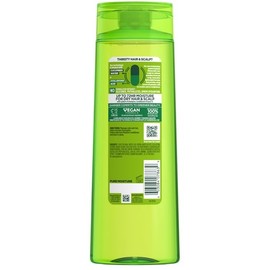 Garnier Fructis Pure Moisture Hydrating Shampoo Hyaluronic Acid + Cucumber Water, 12.5 FL.OZ (370ml) - Pack of 2, Green