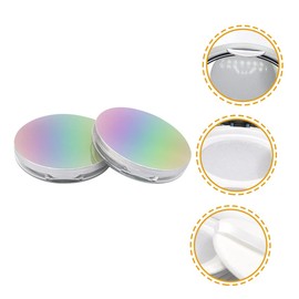 Ipetboom Loose Powder Box Set Pcs Cosmetics Powder Containers Compact Refill Leakproof for Travel Daily Use