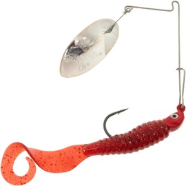 Panther Martin PMSTS_15ST_ST Sonic Sizzle Tail Spinner Fishing Lure - 15ST (1/4 oz) - Silver Strawberry