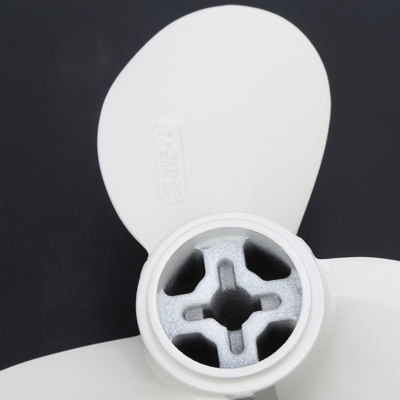 Mariner Aluminum Alloy White Outboard Propeller 3 Blades for 7‑1/4X5‑A