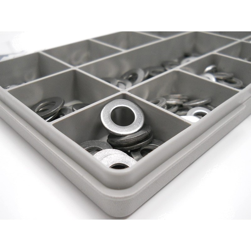 Set of 460 Assorted Form-A (Thick) Flat Washers -DIN 125-