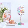 NymphFable 15oz Handgemalt Weingläser Du bist der beste Geschenkideen Personalisierte