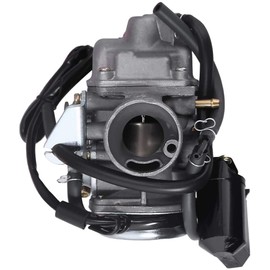 GY6 150cc Carburetor for Moped ATV Go Kart Scooter 150cc 4-Stroke 150cc Engine Kazuma Taotao Roketa SunL Baja Eagle Chinese Go Kart GY6 26mm Carb with Air Fuel Filter