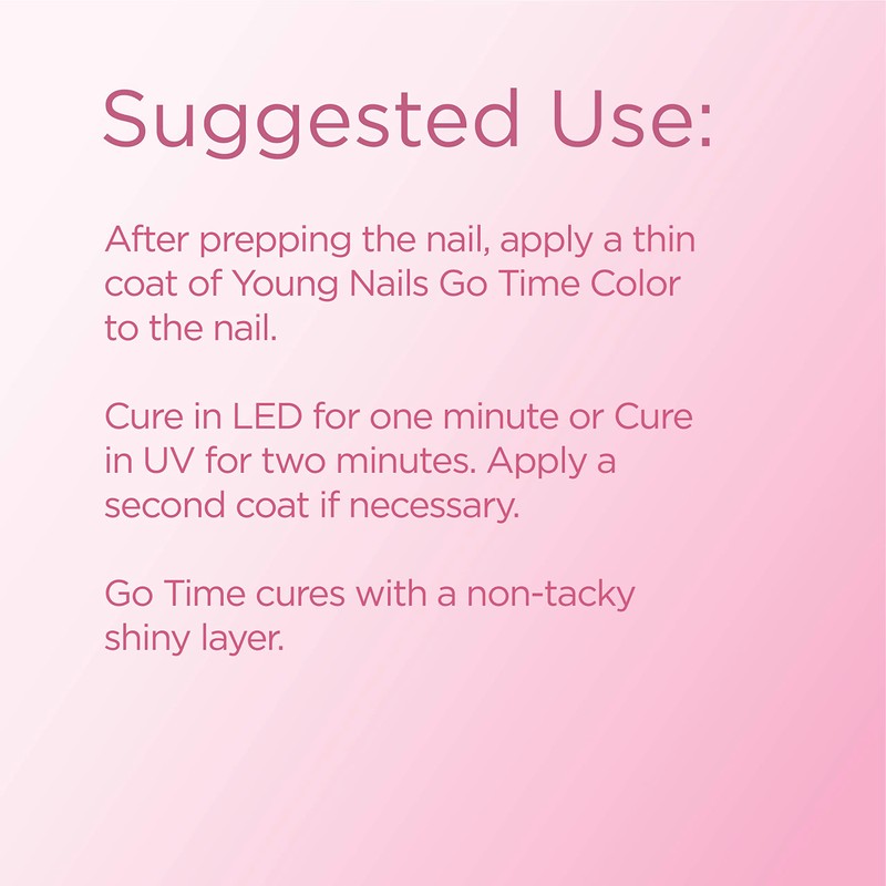 Young Nails Go Time Gel Polish, Hey Hey Hey, 0.34