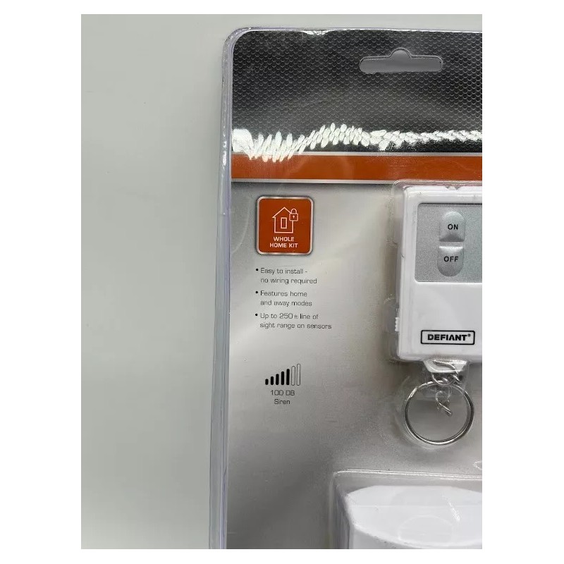 Defiant Wireless Home Protection Alarm System THD-2000