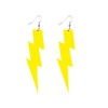 RUIZHEN Multicolor to Choose Acrylic Exaggerated Women Lightning Bolt Dangle