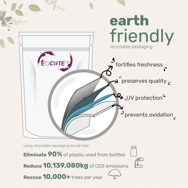 Eocute US Multi Collagen Peptides Powder-Hydroly - 2 lbs