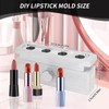 ZJchao Diy Lipstick Making Kit, Aluminum Alloy DIY lipstick Maker,