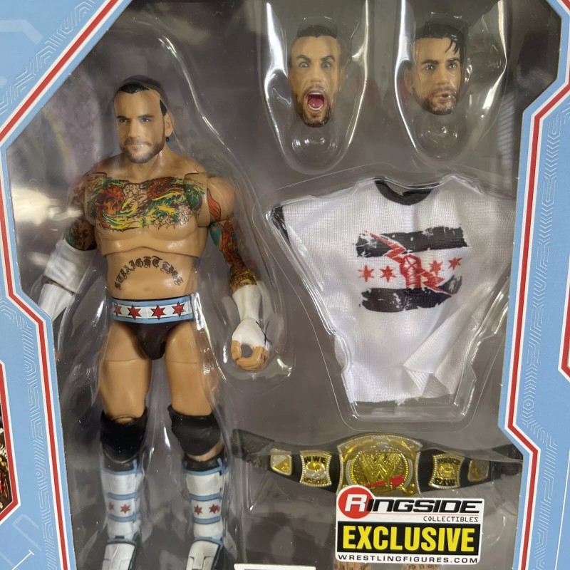 Mattel CM PUNK ULTIMATE EDITION !!! WWE RINGSIDE EXCLUSIVE