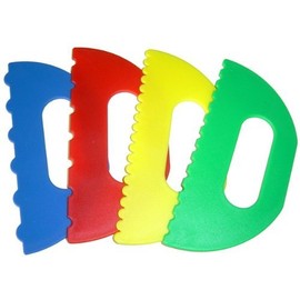 Major Brushes Plastic Paint Scrapers Pack 4