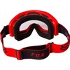 Fox Racing MAIN STRAY MOTOCROSS GOGGLE, Clear Lens, Flo Red