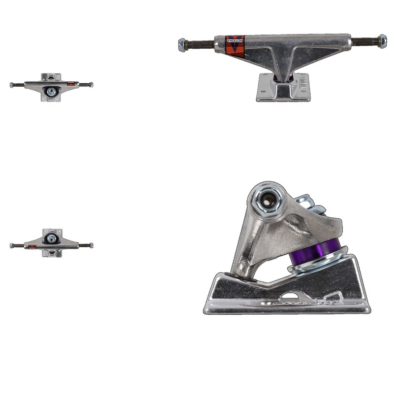 Venture All Polished V-Hollow Skateboard Trucks HI - Set of