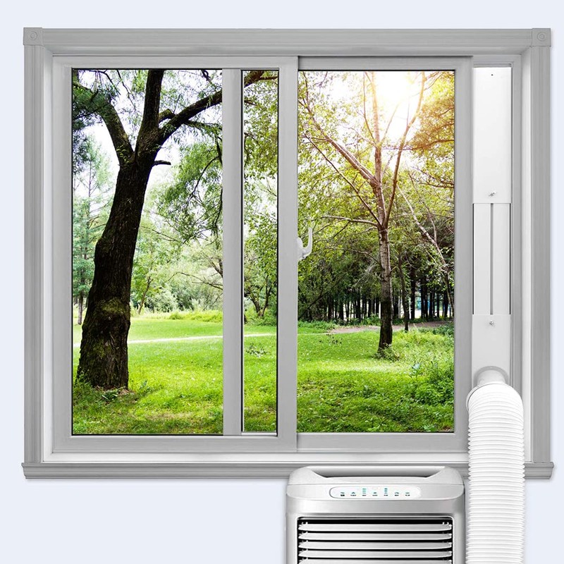 Kerykwan Portable Air Conditioner Window Vent Kit with 5.9” Exhaust