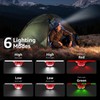 Lepro 320014 LED Rechargeable Headlamp, 2 Pack Head Lamp with