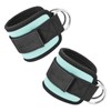 Adjustable Ankle Straps for Cable Machine Workouts – Padded Dual