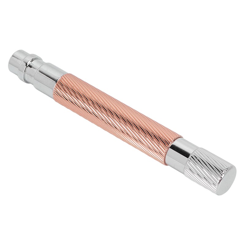 Safety Razor Handle Anti Slip Washable Reusable Metal Hand Shaver