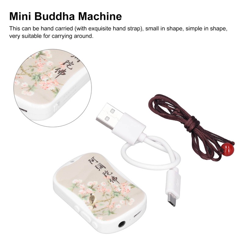 Buddha Machine Mini Rechargeable Portable Household Player Small Speaker Chanting