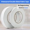 PLANTIONAL 2 Rolls Double-Sided Sticky Fabric Tape, No Sewing Required,