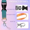 Beach Palm Tree Lanyards for Id Badges,ID Badge Holder and