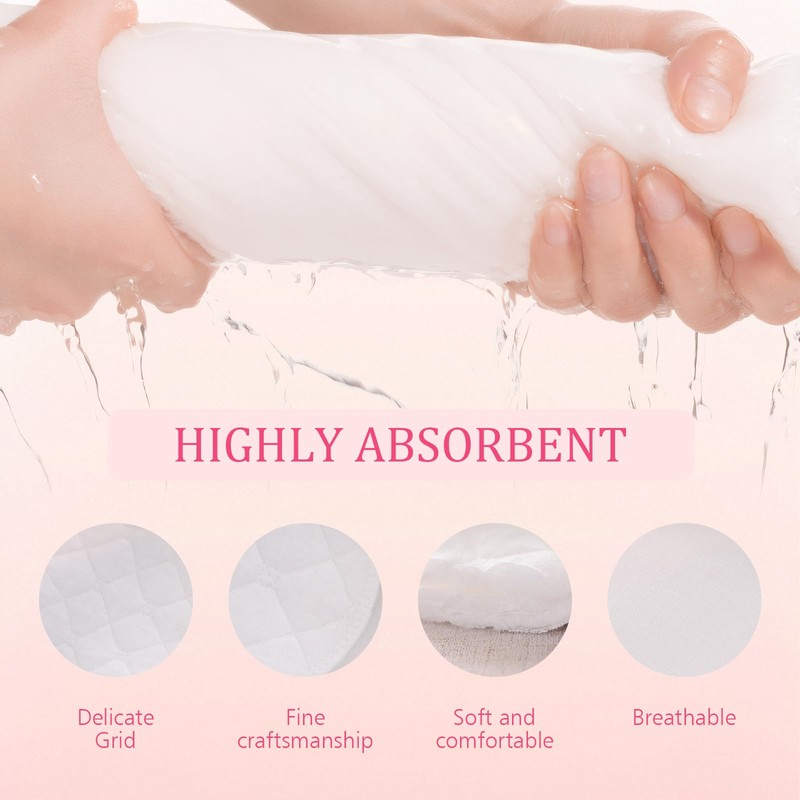 Pack of 10 Bra Inserts, Sweating, Underbust Sweat Protection, Rectangular