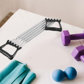 Kisangel Detachable Chest Expander Spring Tensioner for Men Workout Fitness Supplies