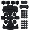 Tactical Airsoft Helmet Padding,Helmet Replacement Memory Foam Padding Kits Set,Protective