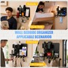 Metal Bedside Wall Shelf, No Drill Floating Bedside Shelf Wall