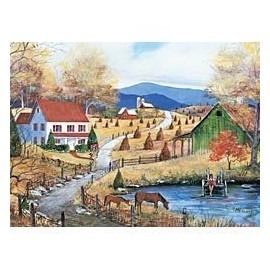 Bits and Pieces Puzzle - 1000 Pieces - Mama's Lesson By Mary Ann Vessy