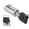 Zerodis Vending Machine Lock Single Opening Key Vending Zinc Alloy
